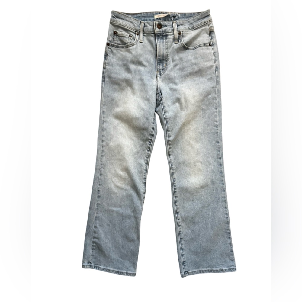 Levi’s 725 Kick Bootcut Jeans Blue Light-Wash Women Size 26